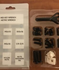 Rightcar Solutions License Plate Ultimate Screw Kit, Stainless Steel (Black) Black 17 61Zc7hEJqhL