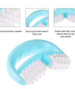 Handheld Massage Roller,Full Body Anti Cellulite 2 Wheels Manual Muscle Massager Fit for Foot Hand Body Neck Head Leg Pain Relief 18 61ZfuAK0syL