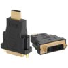 Rankie 2-Pack HDMI (Male) to DVI (Female) Adapter (Black)