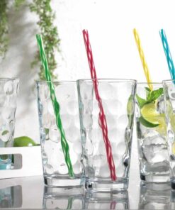 Home Essentials 12-Piece Galaxy Glassware Set, 17 oz 24 61ZgOr4cCL