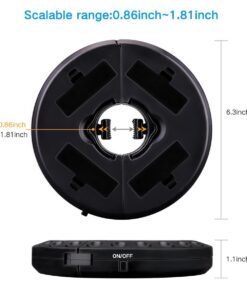 OYOCO Warm White Patio Umbrella Light 3 Brightness Modes Cordless 28 LED Lights at 200 lumens 4 x AA Battery Operated,Umbrella Pole Light for Patio Umbrellas,Camping Tents 34 61ZgmE7JinL