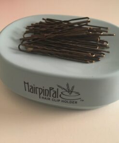 HairpinPal Magnetic Bobby Pin Holder - Easy Hair Clip and Pin Collector - Manage Hair Clips - Keeps Rooms Tidy - Sea Foam Teal - Made in the USA 35 61Zi F vcSL