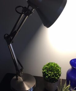 Boston Harbor WK-618E-3L Swing Arm Lamp Holder for Desk Lamp, Brushed Nickel,Grey 43 61ZiSPfKXzL