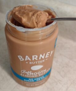Barney Butter Almond Butter, Bare Smooth, 16 Ounce Jar, No Added Sugar or Salt, Skin-Free Almonds, No Stir, Non-GMO, Gluten Free, Keto, Paleo, Vegan 16 Ounce (Pack of 1) 23 61ZnFW9g sL