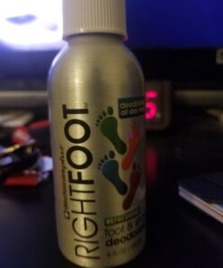 DoctorCare Plus Shoe Deodorizer Foot Spray, RightFoot Odor Eliminator, 4 Fl Oz 25 61ZnZipuHBL