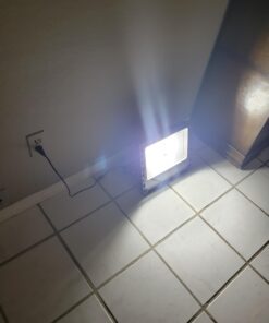 ZHMA 200W LED Flood Light Outdoor, 20000lm Super Bright Work Lights, IP66 Waterproof Security Light with Plug & Switch, 6500K White Spotlight for Garden, Yard, Garage, Basketball Court Lighting 200.0 Watts 15 61ZnoKSiyzL