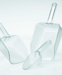 Rubbermaid Commercial Products Plastic Utility Ice Scooper, 6-ounce, Clear, Dishwasher Safe Kitchen Scoop for Weddings/Bar/Ice Bucket/Kitchen/Popcorn 20 61Zr6Mou69L