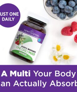 New Chapter Women’s Multivitamin + Immune Support – Every Woman’s One Daily, Fermented with Whole Foods & Probiotics + Iron + B Vitamins + Organic Non-GMO Ingredients - 24 Count (Packaging May Vary) 19 61ZsNSuqu2L