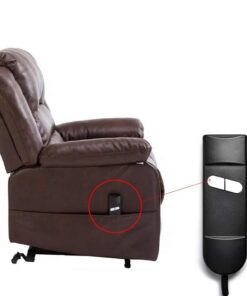 CUGLB Lift Chair Remote Replacement, 5 Pin 2 Button 90 Degree Power Recliner Remote Replacement Parts for Okin Limoss Lazboy Pride Catnapper Golden 90° Plug 19 61ZuS8WMQZL