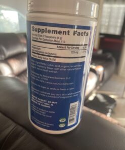 Natural Vitality Calm, Magnesium Citrate Supplement, Anti-Stress Drink Mix Powder - Gluten Free, Vegan, & Non-GMO, Raspberry Lemon, 16 oz 16 Ounce (Pack of 1) 65 61ZvDWZMNKL