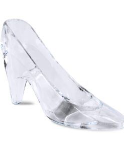 Alternative view of Super Z Outlet Plastic Mini Cinderella Princess Inspired Slipper High Heel Shoe Party Decoration for Weddings, Birthday Party, Table Serving, Candy & Other Event Favors (24 Pieces)