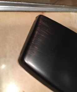 Wovier Faucet Plate,Oil Rubbed Bronze Sink Hole Cover Plate,6" Escutcheon Plate 304 Stainless Steel Deck Plate for 1 or 3 Hole Bathroom or Kitchen Sink Faucet Mixer Tap,Black Oil Rubbed Bronze 27 61Zvvb8HRXL