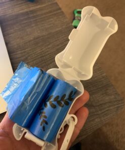 GORILLA SUPPLY Dog Poop Waste Bags with Dispenser and Leash Tie, 9" x 13", Blue, 1000 Count 46 61Zy1eZbPwL