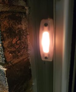 Broan-NuTone PB7LWH Doorbell Kit, Lighted Rectangular Pushbutton for Home, 1" x 1" x 1", White 24 61Zzkgu7gvL