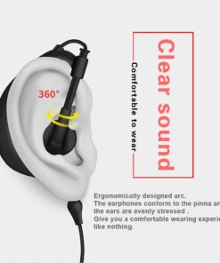 Tenq Earpiece Headset Mic for Baofeng Uv-5r 666s 777s 888s Two-Way Radio 16 61a1Hzde5fL