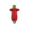 Chef'n Original Stem Gem Strawberry Huller, Red/Green -