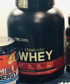 Optimum Nutrition Gold Standard 100% Whey Protein Powder, Double Rich Chocolate, 5 Pound (Packaging May Vary) 5 Pound (Pack of 1) 49 61a1rwC05dL