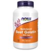 NOW Supplements, Beef Gelatin 550 mg, Hydrolyzed, Nutritional Support, 200 Capsules 200 Count (Pack of 1) 42 61a29np1JL