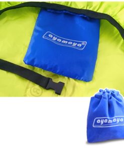 ayamaya Backpack Rain Cover Waterproof Rainproof for (30-65L), Ultralight Outdoor Backpack Pack Covers Compact Portable Water Proof Raincover for Backpacking Hiking Camping Traveling Cycling Green 30-40L 17 61a2B9gB35L