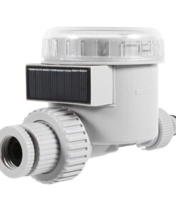 1Pc Solar Power Home Garden Auto Water Saving Irrigation Controller LCD Digital Watering Timer,Automatic Irrigation System WiFi Independent Start Time,Automatic Irrigation System WiFi for Each Valve, 15 61a3Or7PekL