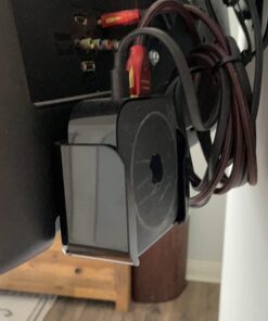 ReliaMount for Apple TV – Mount Compatible with All Apple TV Generations (Including All Apple TV 4K Models) Black Apple TV Mount 36 61a5GApseaL