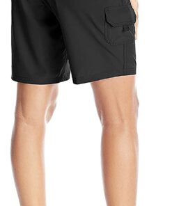 Kanu Surf Women's Marina UPF 50+ Active Swim Board Short (Reg & Plus Sizes) 12 Marina Black 5 61a7lipTQL