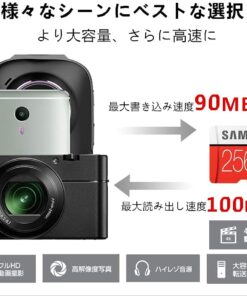 Samsung 256GB 95MB/s MicroSDXC EVO Select Memory Card with Adapter (MB-ME256DA/AM) 16 61a8gtTyJHS