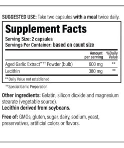 Kyolic Aged Garlic Extract Formula 104 Cholesterol Health, 300 Capsules (Packaging May Vary) 300 Count (Pack of 1) 10 61a9tr3vIOL