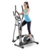 Marcy Magnetic Elliptical Trainer Cardio Workout Machine Grey - Standard 50 61aAoPlo7yL