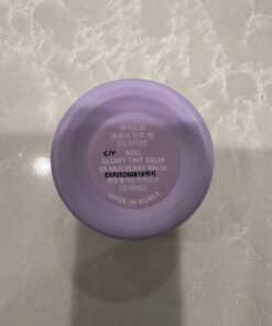 AOU GLOWY TINT BALM Tinted Lip Balm with Natural Gloss Instant Hydration for Chapped Lips 0.12Oz (03 Mulberry Balm) 55 61aC bu74EL