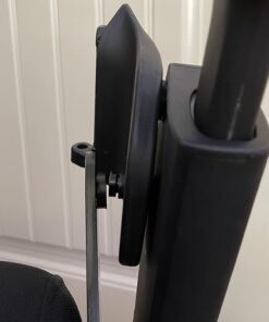 CLATINA Swivel Executive Computer Chair with 3D Armrest and Lumbar Support, Adjustable Ergonomic Fabric Backrest Task Chair for Home Office Conference Room 1 pack-No headrest Black-fabric 28 61aD0x1oIJL