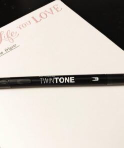 Tombow 61500 Twintone Marker Set, Bright, 12-Pack. Double-Sided Markers for Bold and Precise Writing 42 61aDebW39JL