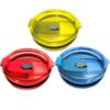 maxin 30 oz Tumbler Lids Set of 3 Fit for YETI Rambler, Ozark Trail, Rtic and More, Spill Proof and Splash Resistant Lids Covers 30oz : pink, Blue, Green 16 61aEEQdlKfL