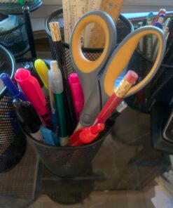 Westcott 13901 8-Inch Titanium Scissors For Office and Home, Yellow/Gray, 2 Pack 41 61aF9VAoxqL