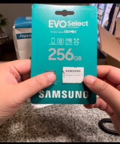 SAMSUNG EVO Select Micro SD-Memory-Card + Adapter, 256GB microSDXC 130MB/s Full HD & 4K UHD, UHS-I, U3, A2, V30, Expanded Storage for Android Smartphones, Tablets, Nintendo-Switch (MB-ME256KA/AM) 31 61aFDaZOB8L 1