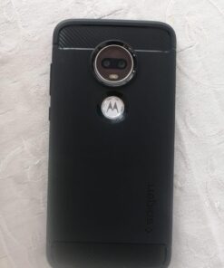 Spigen Rugged Armor Designed for Moto G7 Case/Designed for Moto G7 Plus Case (2019) - Matte Black 36 61aGBGBlKCL