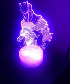 Omega Night Light Lamp 3D Vision Effect LED Night Lights Game Room Bedroom Decor Table Light Remote Control & 16 Colors Birthday Holiday Gift Ideas for Child Kids Teen Boyfriends (Omega(Remote)) Omega(Remote) 27 61aGfRL8GpL