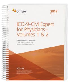 ICD-9-CM Expert for Physicians VOL 1 & 2, 2015