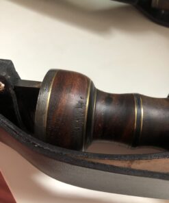 GladiatorsGuild 2607 Custom Handmade Damascus Steel Roman Gladius Sword Dagger Knife Short Sword Red Wood Handle (Replica) 39 61aHC21H55L