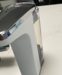 simplehuman 8 oz. Touch-Free Sensor Liquid Soap Pump Dispenser with Soap Sample, White 8 oz. Battery Operated 25 61aHF2qNkZL