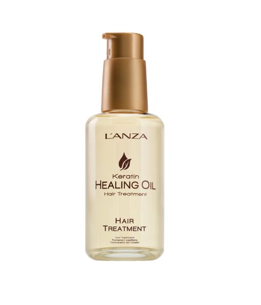 L'ANZA Keratin Healing Oil Treatment, Restores, Revives, and Nourish Dry Damaged Hair & Scalp, With Restorative Phyto IV Complex, Protein and Triple UV Protection Natural 1.7 Fl Oz (Pack of 1)