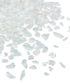 Alternative view of Rockcloud 1 lb Rock Quartz Small Tumbled Chips Crushed Stone Healing Reiki Crystal Jewelry Making Home Decoration #4-clear