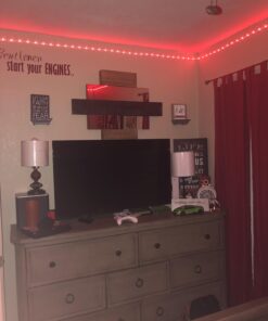 DAYBETTER Smart WiFi Led Lights 100ft, Tuya App Controlled Led Strip Lights, Work with Alexa and Google Assistant, Timer Schedule , Color Changing Led Lights for Bedroom Party Kitchen 39 61aJQduLEoL