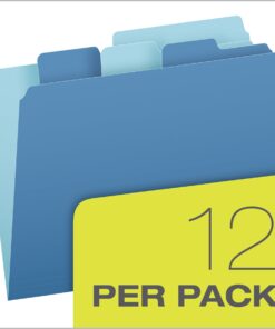 Pendaflex Divide It Up File Folders, Letter Size, Assorted Colors, 12/Pack (10773) Size: 12 per pack 12 61aK5vbiBRL