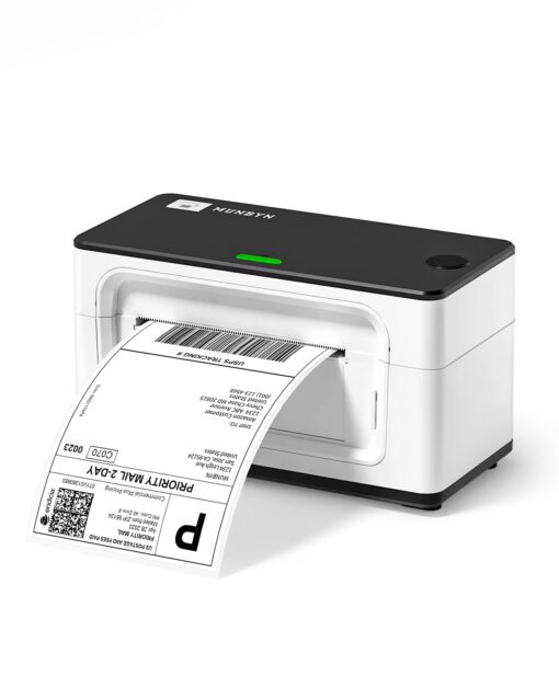 MUNBYN P941 4x6 Thermal Shipping Label Printer, USB, Monochrome, Compatible with Windows, macOS, ChromeOS