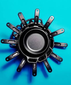 Lodge BOLD 12 Inch Seasoned Cast Iron Grill Pan; Design-Forward Cookware 12" 25 61aLw2JFqL 1