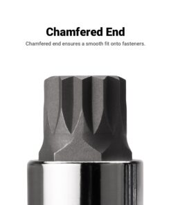 Capri Tools XZN Triple Square Spline Bit Socket Set, Metric, 10-Piece XZN Bit Set / Standard Length 22 61aME2cQ4fL