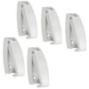 RecPro RV White Rounded Baggage Door Catch Compartment Clips Latch | Camper Trailer Motor Home (5 Pack) 5 Pack 25 61aOsWqujpL