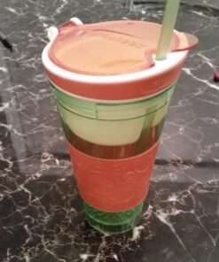 IDEA VILLAGE PRODUCTS SNAKZ Snackeez Snack & Drink Cup, Multicolor 10 61aPQpOAYmL