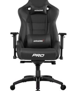 AKRacing Masters Series Pro Luxury XL Gaming Chair, adjustable, BLACK Faux Leather 23 61aQO G3P6L